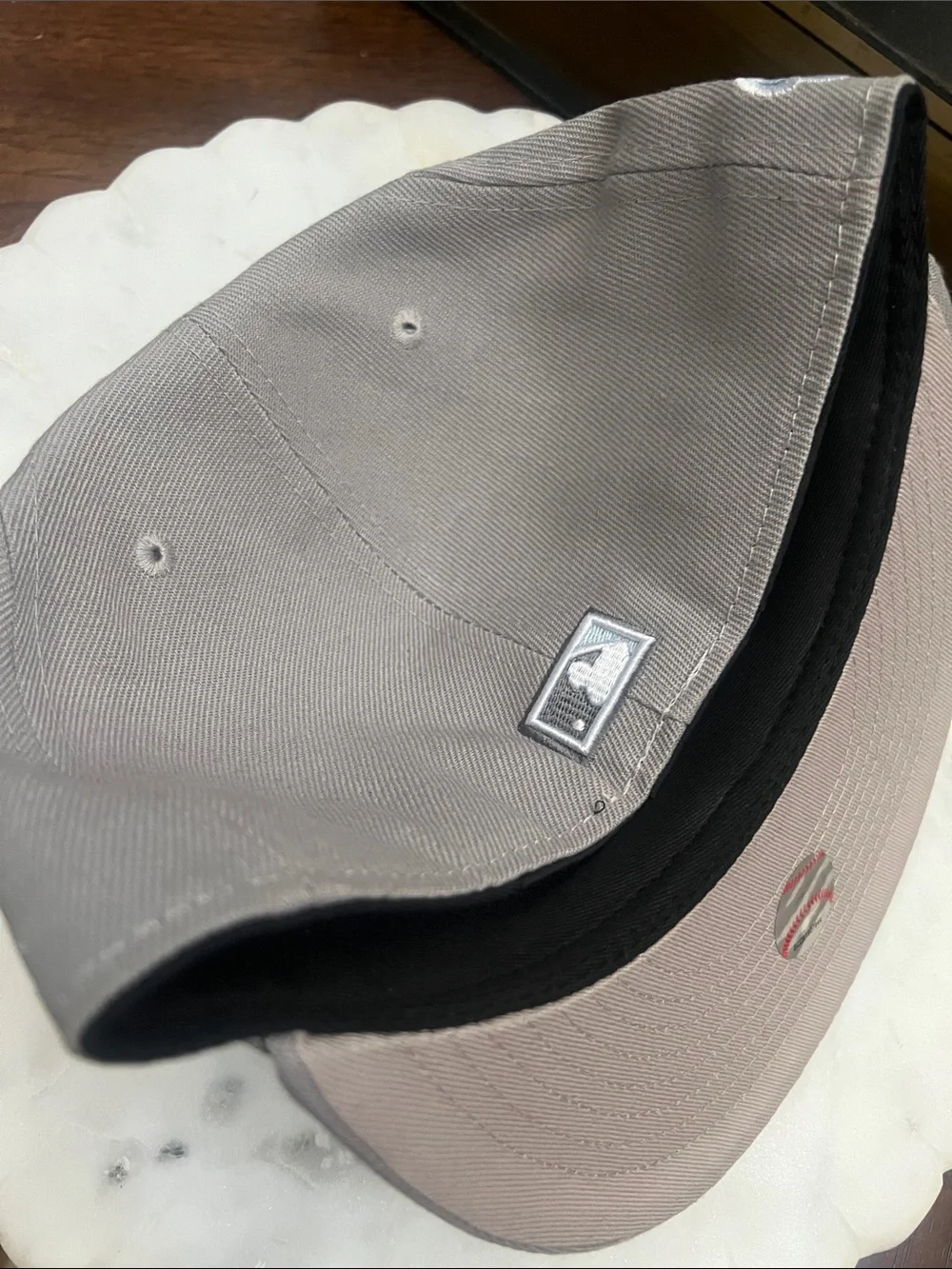 New Era Los Angeles Dodgers Gray Fitted 59FIFTY Cap